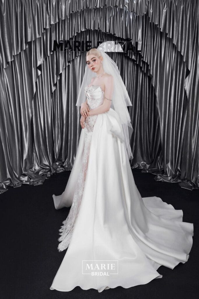 Wedding Dress – L165 + tà nơ