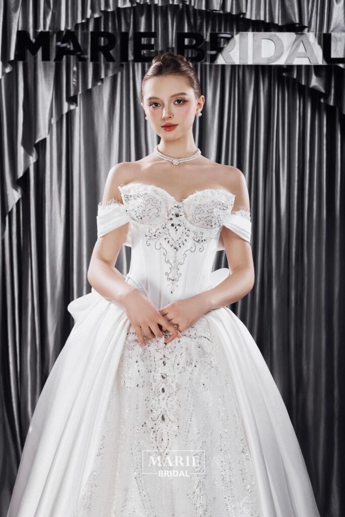Wedding Dress – L164 + nơ