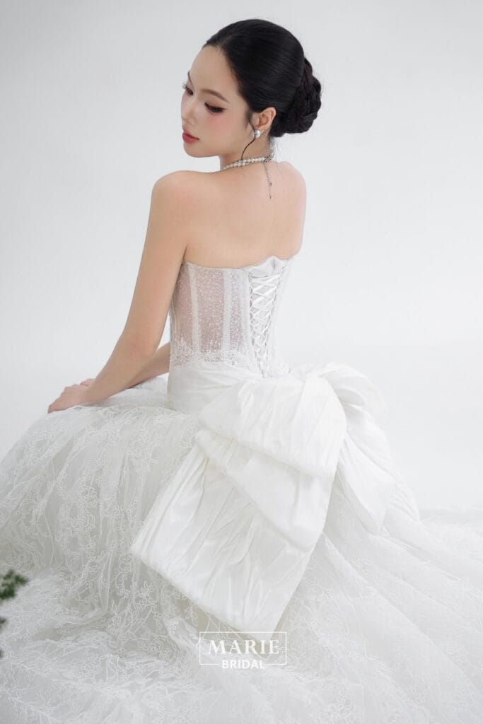 Váy nhẹ nhàng – DA + Nơ